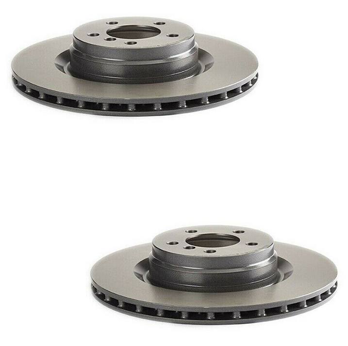 Brembo Brake Pads and Rotors Kit - Front (360mm) (Low-Met)